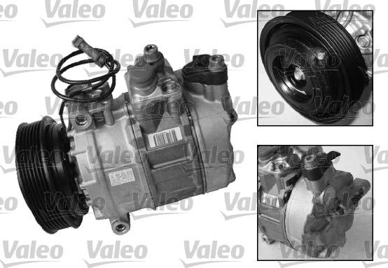 Valeo 813166 - Συμπιεστής, συστ. κλιματισμού www.parts5.com