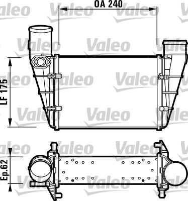 Valeo 817625 - Kompressoriõhu radiaator www.parts5.com