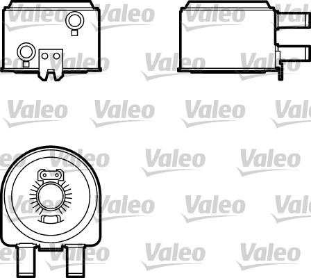 Valeo 817704 - Oil Cooler, engine oil www.parts5.com