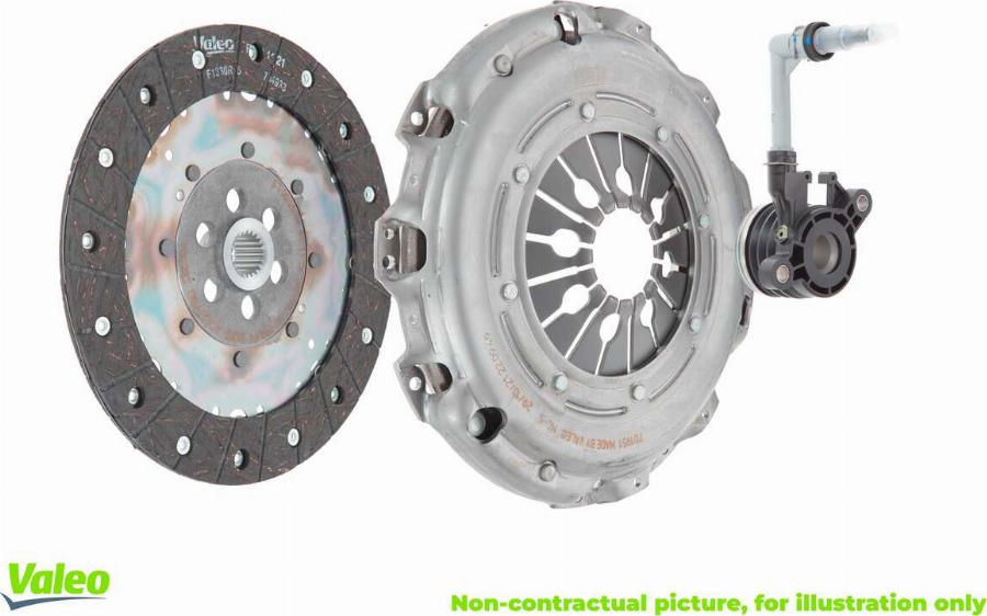 Valeo 834646 - Clutch Kit www.parts5.com