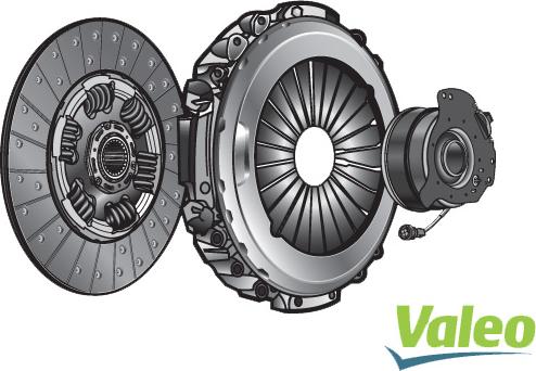 Valeo 827611 - Комплект съединител www.parts5.com