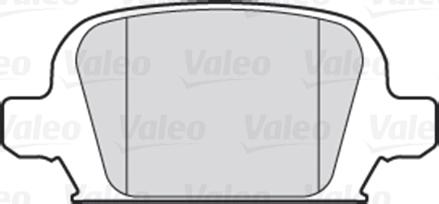 Valeo 301457 - Brake Pad Set, disc brake www.parts5.com