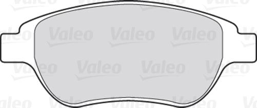 Valeo 301465 - Тормозные колодки, дисковые, комплект www.parts5.com