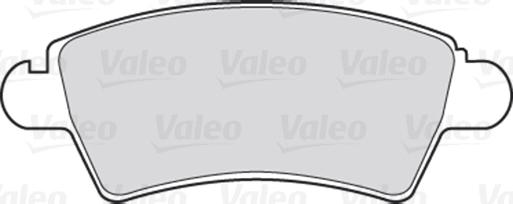 Valeo 301462 - Bremsbelagsatz, Scheibenbremse www.parts5.com