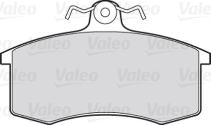 Valeo 301406 - Brake Pad Set, disc brake www.parts5.com