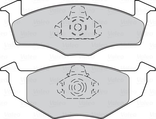 Valeo 301403 - Brake Pad Set, disc brake www.parts5.com