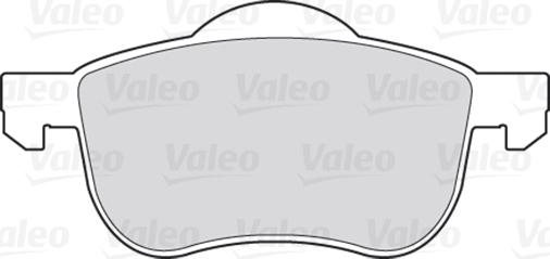 Valeo 301479 - Komplet zavornih oblog, ploscne (kolutne) zavore www.parts5.com