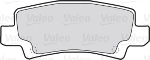 Valeo 301680 - Тормозные колодки, дисковые, комплект www.parts5.com