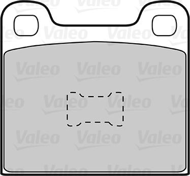 Valeo 301099 - Set placute frana,frana disc www.parts5.com