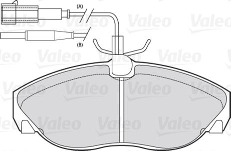 Valeo 301010 - Fékbetétkészlet, tárcsafék www.parts5.com