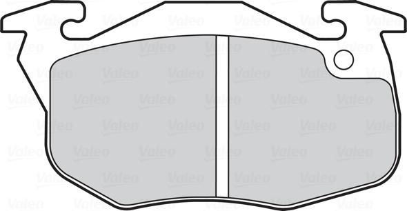 Valeo 301181 - Set placute frana,frana disc www.parts5.com