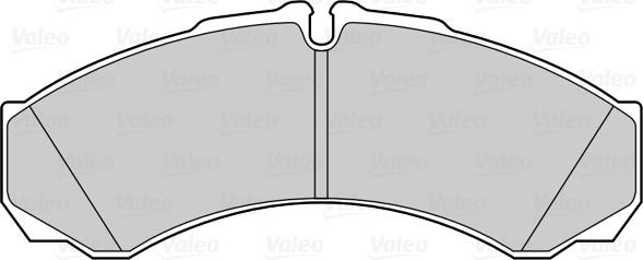 Valeo 301029 - Тормозные колодки, дисковые, комплект www.parts5.com