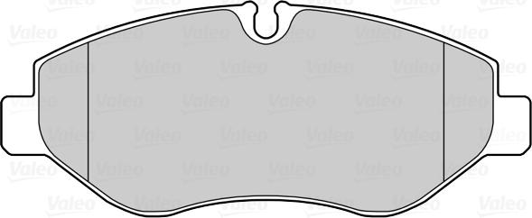 Valeo 301027 - Brake Pad Set, disc brake www.parts5.com