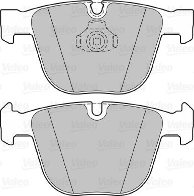 Valeo 301820 - Set placute frana,frana disc www.parts5.com