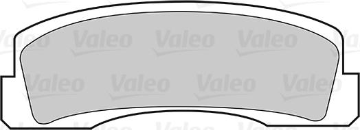 Valeo 301389 - Jarrupala, levyjarru www.parts5.com