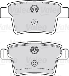 Valeo 301740 - Brake Pad Set, disc brake www.parts5.com