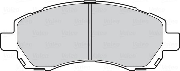 Valeo 302082 - Set placute frana,frana disc www.parts5.com