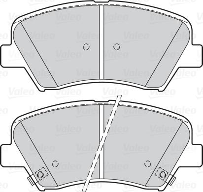 Valeo 302139 - Brake Pad Set, disc brake www.parts5.com