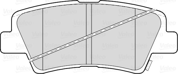 Valeo 302335 - Juego de pastillas de freno www.parts5.com