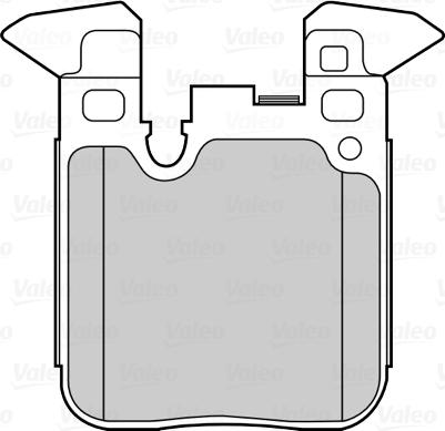 Valeo 302266 - Brake Pad Set, disc brake parts5.com