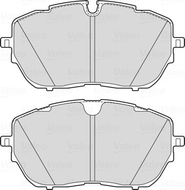 Valeo 302205 - Brake Pad Set, disc brake www.parts5.com