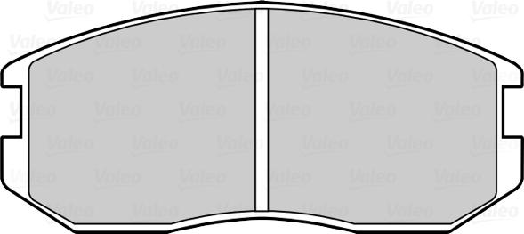 Valeo 302289 - Brake Pad Set, disc brake www.parts5.com