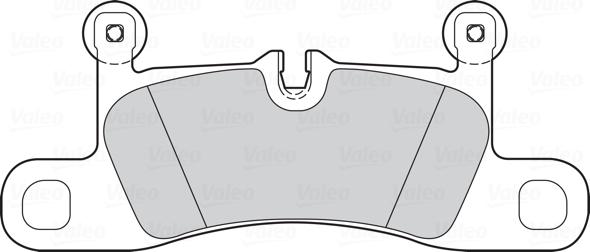 Valeo 302280 - Brake Pad Set, disc brake www.parts5.com