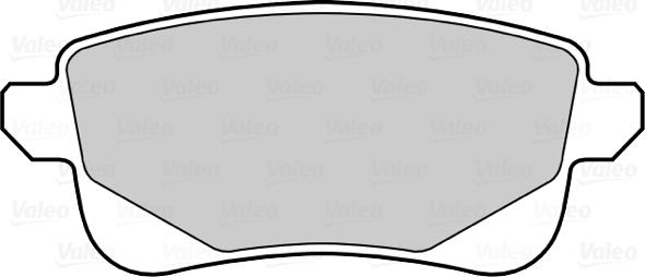 Valeo 302232 - Brake Pad Set, disc brake www.parts5.com