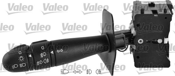 Valeo 251594 - Kytkin, ohjausakseli www.parts5.com