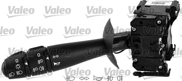 Valeo 251600 - Conmutador en la columna de dirección www.parts5.com