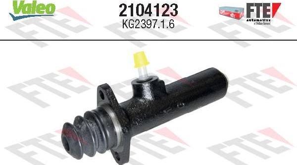 Valeo 2104123 - Master Cylinder, clutch www.parts5.com