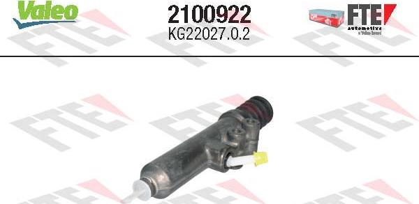 Valeo 2100922 - Master Cylinder, clutch www.parts5.com