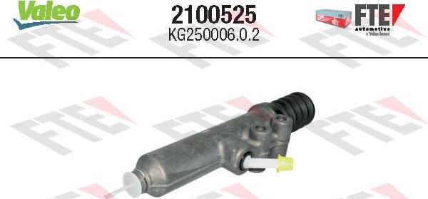 Valeo 2100525 - Master Cylinder, clutch www.parts5.com