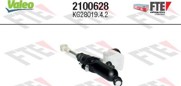 Valeo 2100628 - Master Cylinder, clutch www.parts5.com