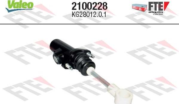 Valeo 2100228 - Master Cylinder, clutch www.parts5.com