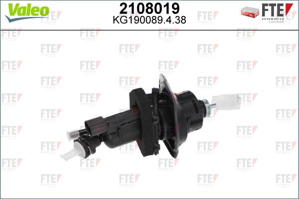 Valeo 2108019 - Master Cylinder, clutch www.parts5.com