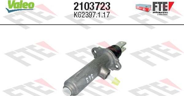 Valeo 2103723 - Άνω αντλία, συμπλέκτης www.parts5.com