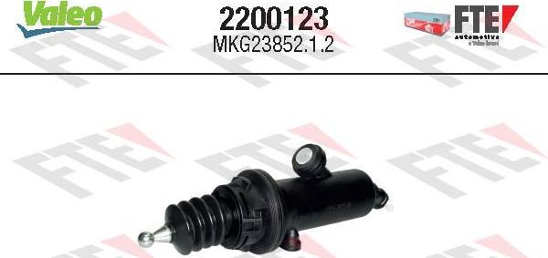 Valeo 2200123 - Cilindro maestro, embrague www.parts5.com