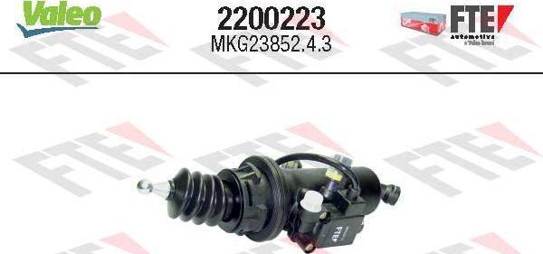 Valeo 2200223 - Cilindro maestro, embrague www.parts5.com