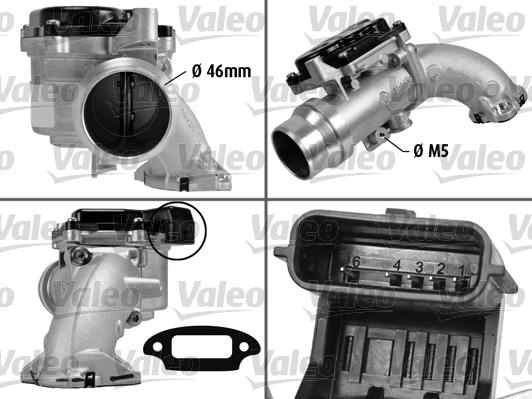 Valeo 700429 - Drosselklapihoob www.parts5.com