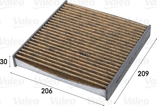 Valeo 701015 - Filtro, aire habitáculo www.parts5.com