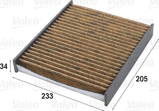 Valeo 701011 - Filtro, aire habitáculo www.parts5.com