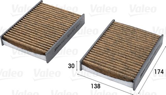 Valeo 701017 - Filter,salongiõhk www.parts5.com