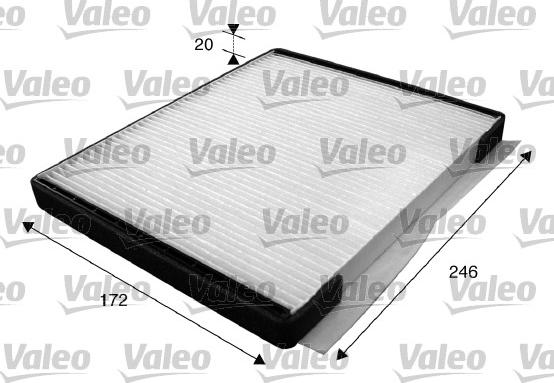 Valeo 715592 - Filtro, aire habitáculo www.parts5.com