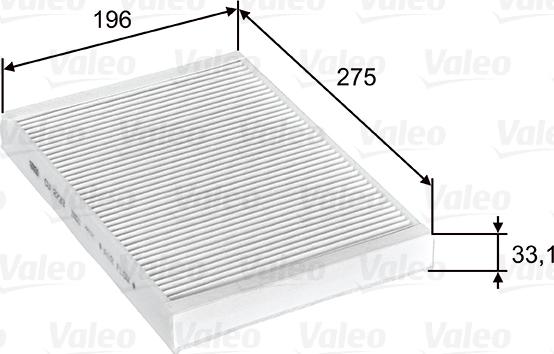 Valeo 715597 - Filter, Innenraumluft www.parts5.com