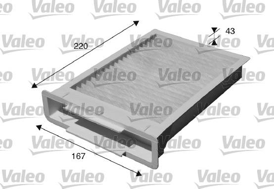 Valeo 715515 - Filter, interior air www.parts5.com