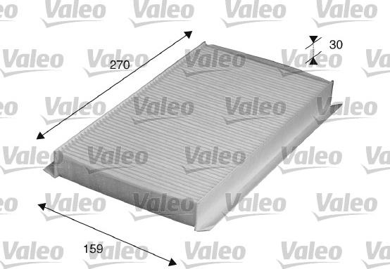 Valeo 715518 - Filter, interior air www.parts5.com