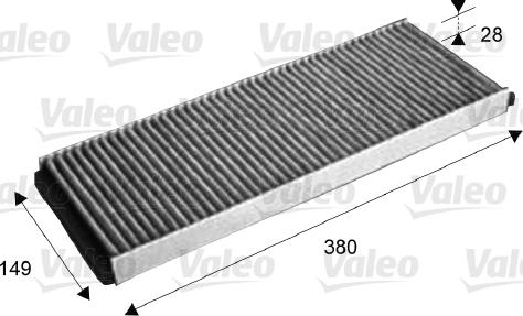 Valeo 715578 - Filtro, aire habitáculo www.parts5.com