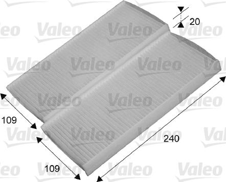 Valeo 715649 - Filter,salongiõhk www.parts5.com