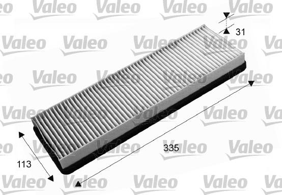 Valeo 715646 - Филтър купе (поленов филтър) www.parts5.com